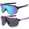 Custom Logo Mens Sports Sunglasses Road Bike UV400 Half Frame Bicycle Shades Outdoor Cycling Fishing Women Eyewear