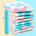 Cheap Price Plastic Vacuum Compressed Foldable Storage Bag Space Saver Seal for Travel Wardrobe Clothes Storage Solution