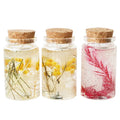 Factory Handmade Crystal Gel Wax Dried Flowers Aromatherapy Scented Glass Jar Candle for Diwali and Bars