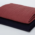 2024 New Linen Crincle Crepe Fabrics Shirt Dress Clothing Fabric 100% Linen Fabric for Clothing