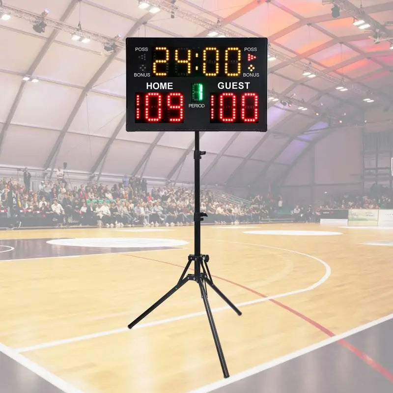 Ganxin Factory Price LED Wireless Sports Digital Electronic Basketball Scoreboard Offer Installation Service Technical Support