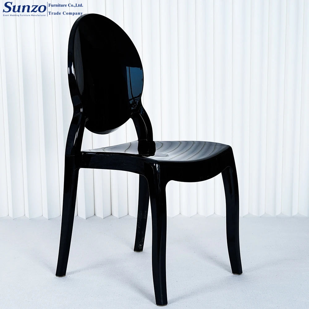 Wholesale Transparent Sophia Chair Rental Luxury PC Event Banquet Dining Chair
