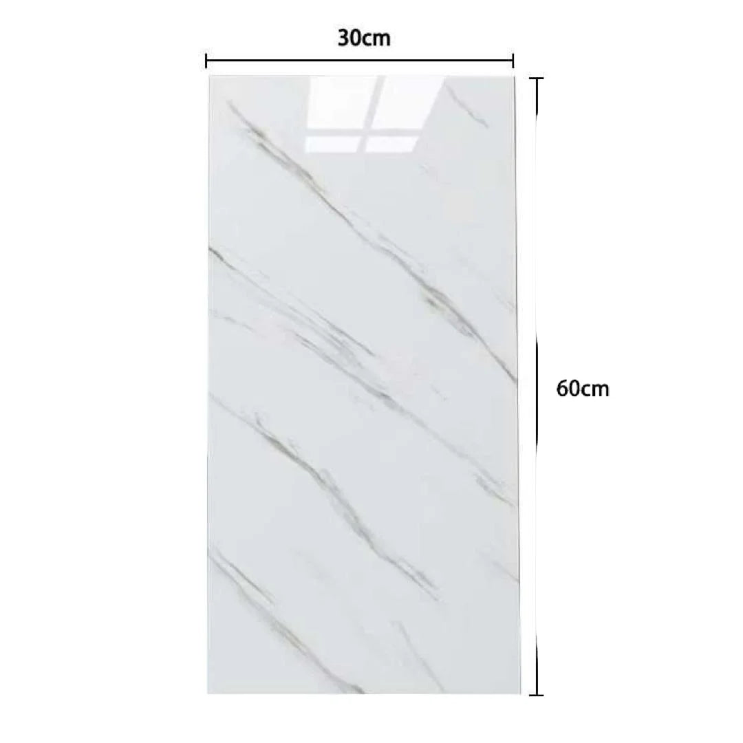 Self-adhesive Waterproof and Moisture-proof Bathroom Marble Sticker Refurbishment Background Wall Wallpaper