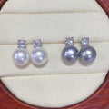 18K Gold-plated Jewelry Luxury Stud Earrings Natural Freshwater Pearl Earrings for Women