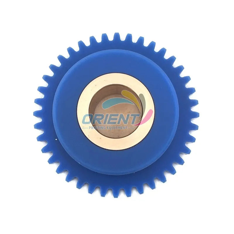 Best Quality Blue Gum Nylon Water Stick Gear 40Teeth Water Roller Gear for Komori Lithrone Spare Parts Komori Gear