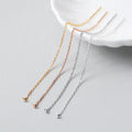 925 Sterling Silver Drawing Pin Shape Cross Chain Ear Wire Long Chain Ear Line Jewelry Accessories