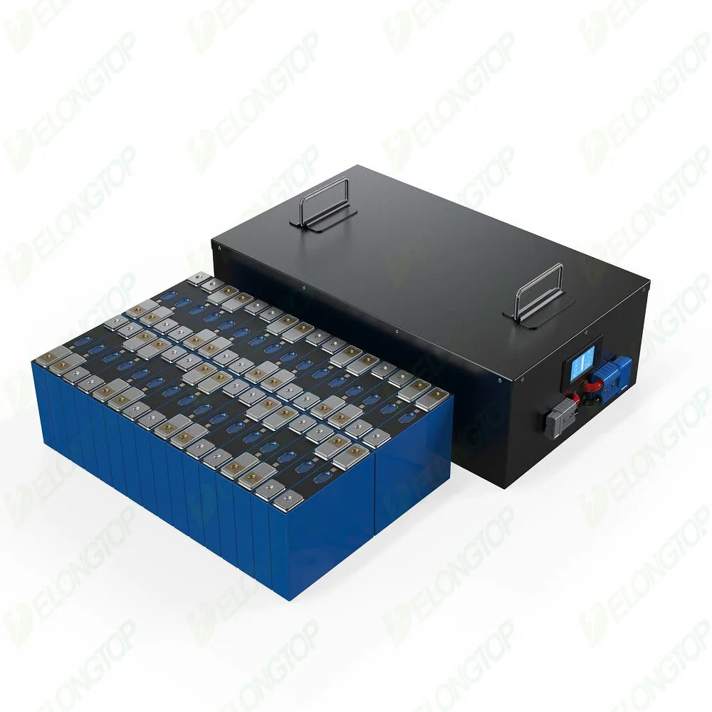 10 Years Life 5kWh 48V 100Ah Deep Cycle Golf Cart Battery LiFePO4 IP65 CAN Solar Storage 5-Year Warranty