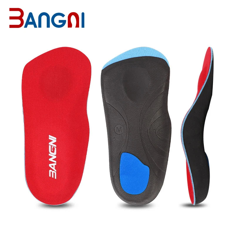Cushion Heel Plantar Fasciitis Inner Sole Foot Orthopedic Insoles for Shoes Men Women