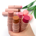 Natural Look Blush Stick Cruelty Free Vegan Waterproof Moisturizer Matte Cream Blush Cosmetics Blush Stick With Brush