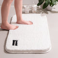 Hot Sale Custom Microfiber Bathroom Water Absorption Door Mat Soft Non-Slip with Machine Made Technique
