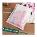 Customized 100%  Biodegradable 40g Clothing Paper Bag Recyclable Glassine Garment Packaging for T-shirt
