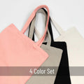 Wholesale Custom Print Organic Canvas Tote Shopping Cotton Bag Reuseable Shopping Bag
