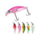 2g/4cm Mini Luminous Minnow Floating Lure Artificial Lifelike Hard Minnow Fishing Lure