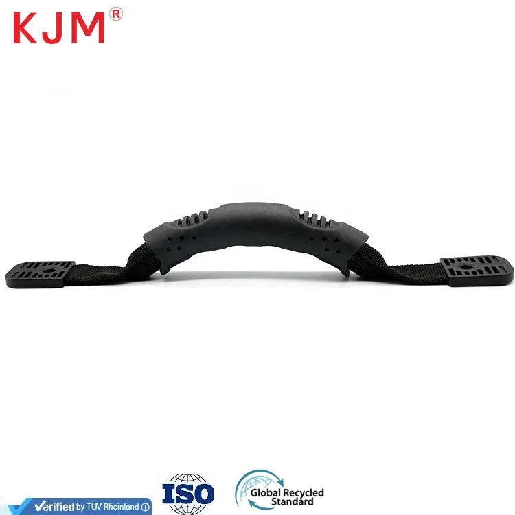 Bag Accessories Heavy Duty Webbing Strip Handle Pvc Rubber Carry Top Handle for Travel Hiking Backpack