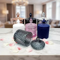 Glass Round Cylinder Candlestick Holder Christmas Home Decor for Making Candles