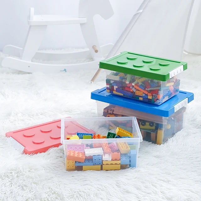 SHIMOYAMA Hot Inquired Shaped Storage Box Plastic Toy Storage Container Middle Size