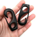 Plastic Nylon Buckle Shock Cord Clip Hook for Kayak Canoe Bungee Rope Line Rowing Boat Tie Cord Hook