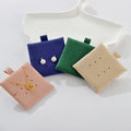 High Quality Factory Microfiber Jewelry Cards Rings Earrings Jewelry Packaging Display Card for Hoops