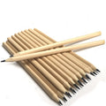 Stationery Cheap Wholesale Bulk Wooden Round Rod Natural Pencil HB with logo Custom Printing