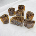 Wholesale Natural Raw Crystal Cluster Healing Rough Amber Calcite Cluster