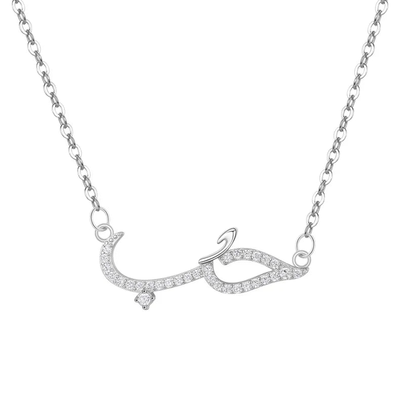 Crocodile Necklace Full of Diamonds Chain Jewelry Popular Animal Necklace Chain Charm 925 Silver Cubic Zirconia Sterling Silver