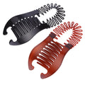 1pcs Elastics Hair Braider Banana Clip Black Scorpion Shaped Hair HoldingHairpin Ponytail Rubber Bands Hair Accessories Salon