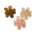 MIO Hawaiian Transparent Flower Hair Clip Simple Flower Jelly Color Head Catch Wholesale Hair Accessories Women