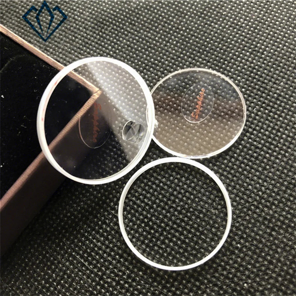 Dropshipping Quality Flat Sapphire Crystal Glass Watch Parts for Watchmaker and Watch Repairs for Rollex Date 116610