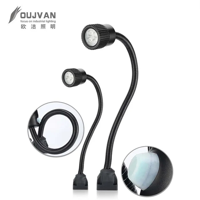 Low Price Work Led Light Waterproof Gooseneck Led Work Lamp for Cnc Machine
