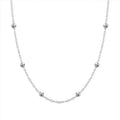 Factory Wholesale  Sterling Silver Choker Necklaces Pendant Fashion Sterling-silver-jewelry Statement Necklace for Women