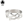 VAF Hollow Thorn Ring Stainless Steel Dragon Teeth Anillo De Espinas Huecas Hohler Dornenring Bague Epines Creuses