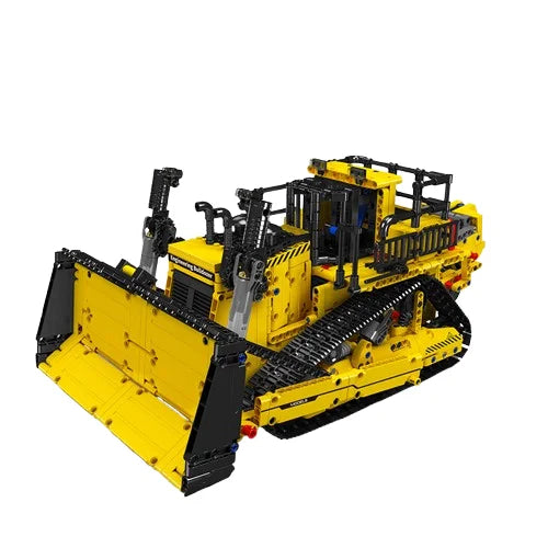 For MOULD KING 15084 Electric Bulldozer Building Blocks Bricks Technical Remote Control Engineering Truck Vehicle Toys Kids Gift