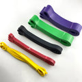 Heavy Duty Exercise Pull up Assist Power Long Custom High Quality Exercise Resistance Bands Latex Power Bands with Door Anchor