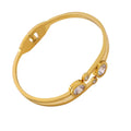 Ins Style Charm Bangle Silver Gold Rose Women Fashion Zircon Bracelet Ladies Elegant Exquisite Bangle Double Layer Bangle