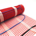 150W/M2 Electric Infrared Warm Floor Heating Twin Conductor Floor Heating Mat 50cm Width 2.5m2 Electric Warm Room Heating MegaBDM