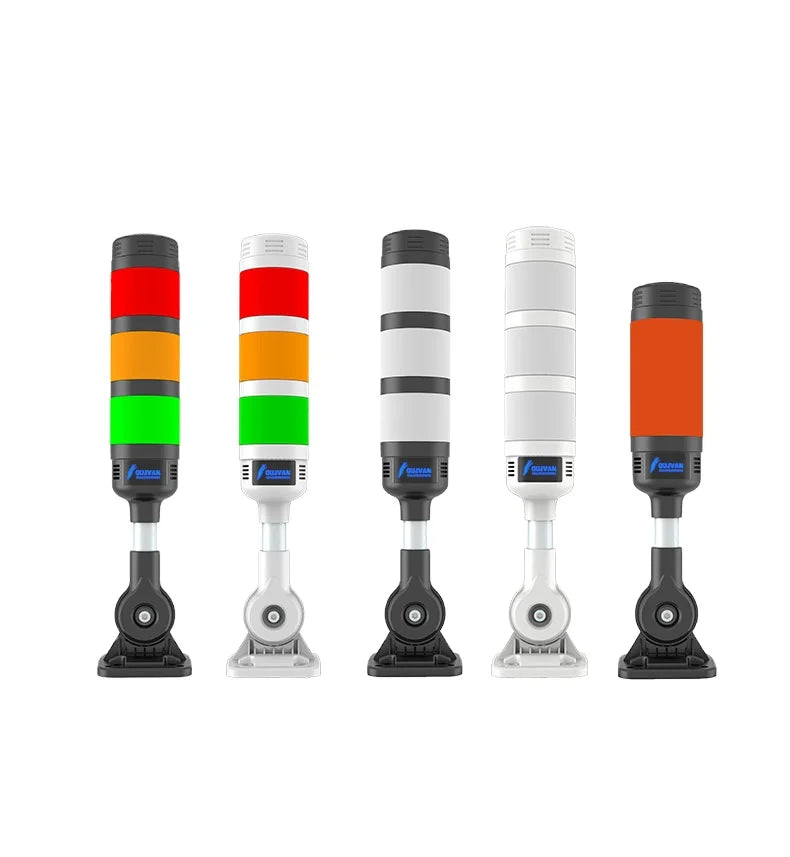 OUJVAN Customize Logo Multi Layer Signal Tower Lamp CNC Machine Warning Light Led Signal Tower Light