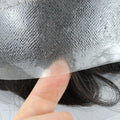 Durable Mono PU Wig Man Toupee Free Style Off Black Indian Human Hair Men's Capillary Prothesis 6x8 6x9 7x9 8x10