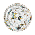 High Quality Luxury Hand Painted Gold Bone China Dinner Set for Wedding