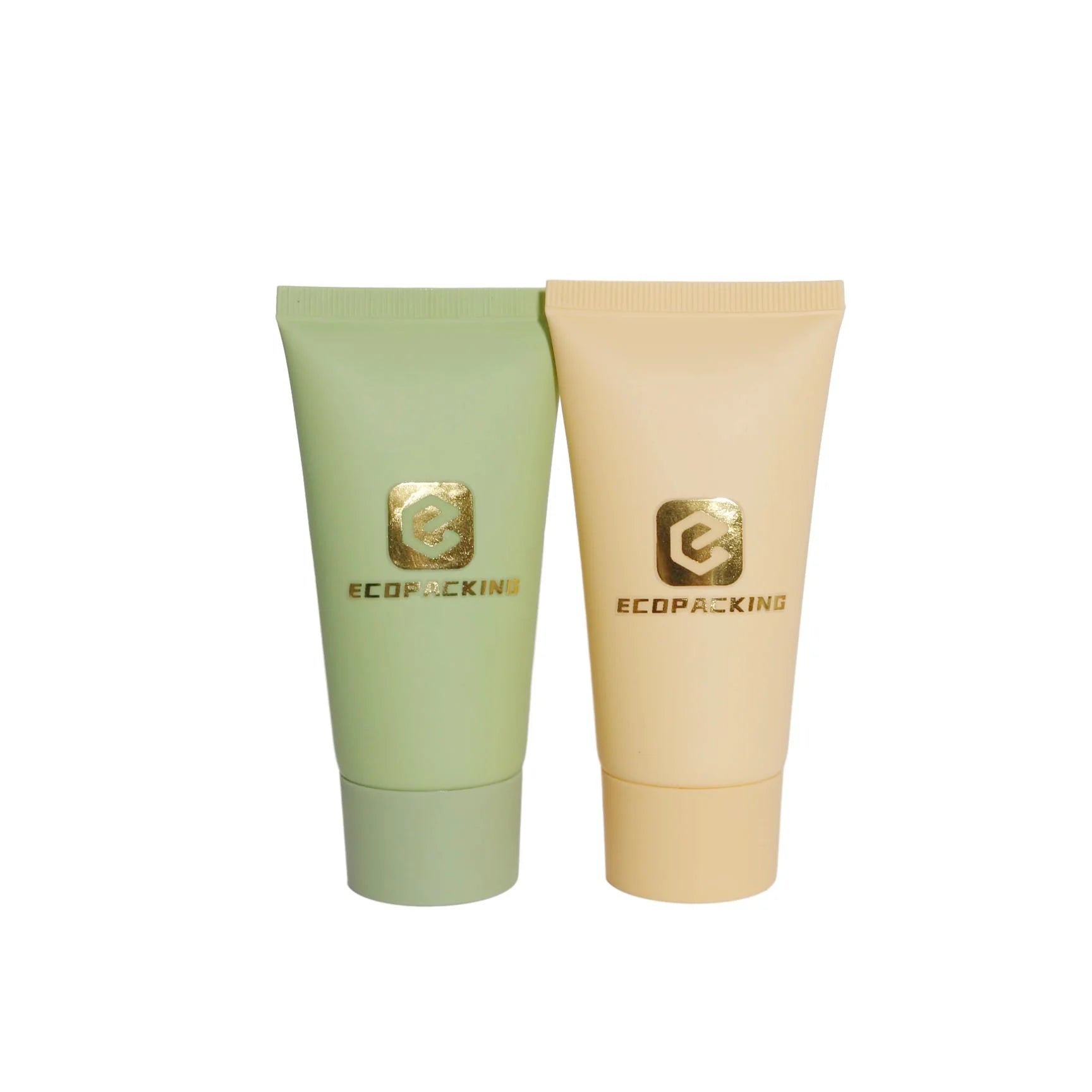 Wholesale Price Directly 30ml 50ml 100ml Biodegradable Skincare Tubes Custom logo ABL PBL Soft PE Tube Cosmetic Packaging