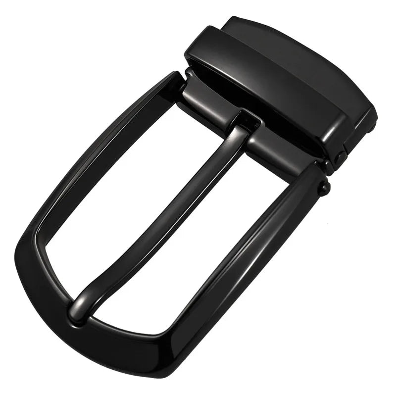 LQbelt 35MM New Pin Buckle Belt With Holes Alloy Buckles Factory OEM Custom Logo Wholesale Stock