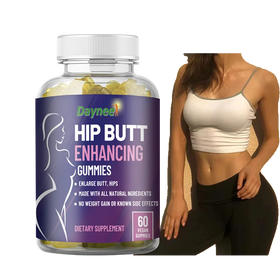 Bbl Gummies Butt Hip Enlargement Gummy Butt Enhancement Gummies for Smooth and Beautiful Hip