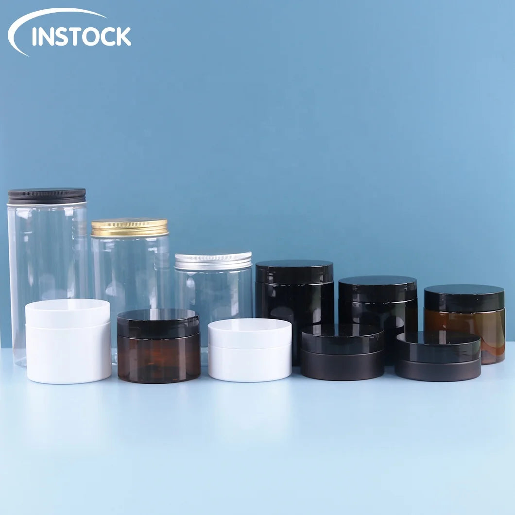 Guangzhou Thick BPA-Free PET Food Container 2-Gallon Storage Cans for Food Skincare Cosmetic Cream Jars for Candy Storage