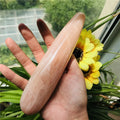 Hot Sale Natural Yellow Aventurine Yoni Crystal Dildo Wand Crystal Massage Wand for Women