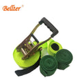 Bellter 2 Inch Nylon Green Walk Training Line Kit Set with Balance Webbing for Kids-Outdoor Use