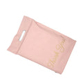 pink Thank You Handle 25 Pack Large Plastic Mailing Bags Waterproof Mailing Bag Envelopes Polymailer Courier Bag