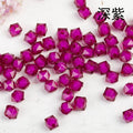 Wholesale 10mm-16mm Square Acrylic Beads Colorful Cube Beads in Bead for Handmade Necklace Bracelet Kids DIY Jewelry Making
