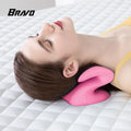 Bravo New Orthopedic Neck Support Pain Relief Cervical Neck Traction Pillow