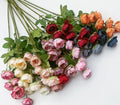 Hot Sale 7 Heads  Peony Artificial Bouquet Flowers for Centre Pieces Wedding Home Hotel Photography Ceiling Decoration Flowers