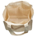 Eco-Friendly Washable Grocery Tote Organic Natural Cotton Reusable Shopping Bag With Handles