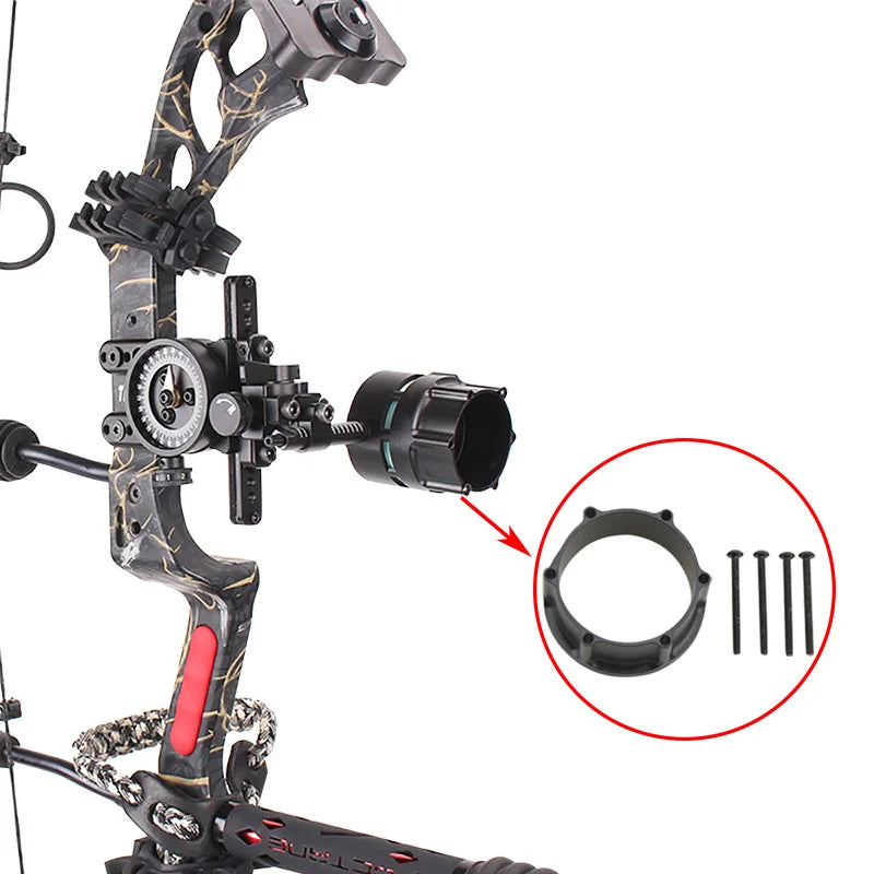 Archery Shooting Accessories Bow Sight Adapter Compound Bow Sight Scope Housing With Diameter 40.5mm
